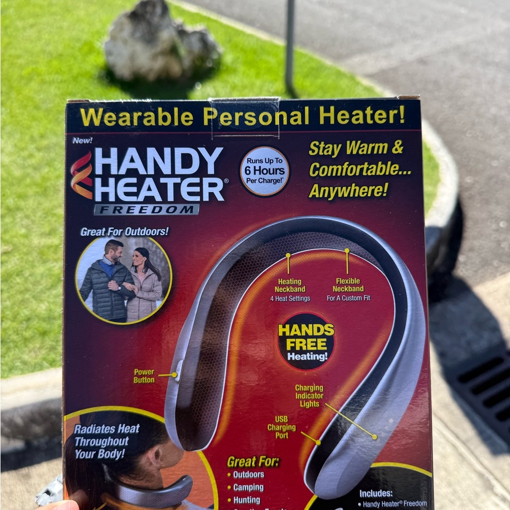 Handy Heater Freedom Wearable Personal Heater